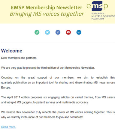 emsp membership newsletter bringing ms voices together emsp